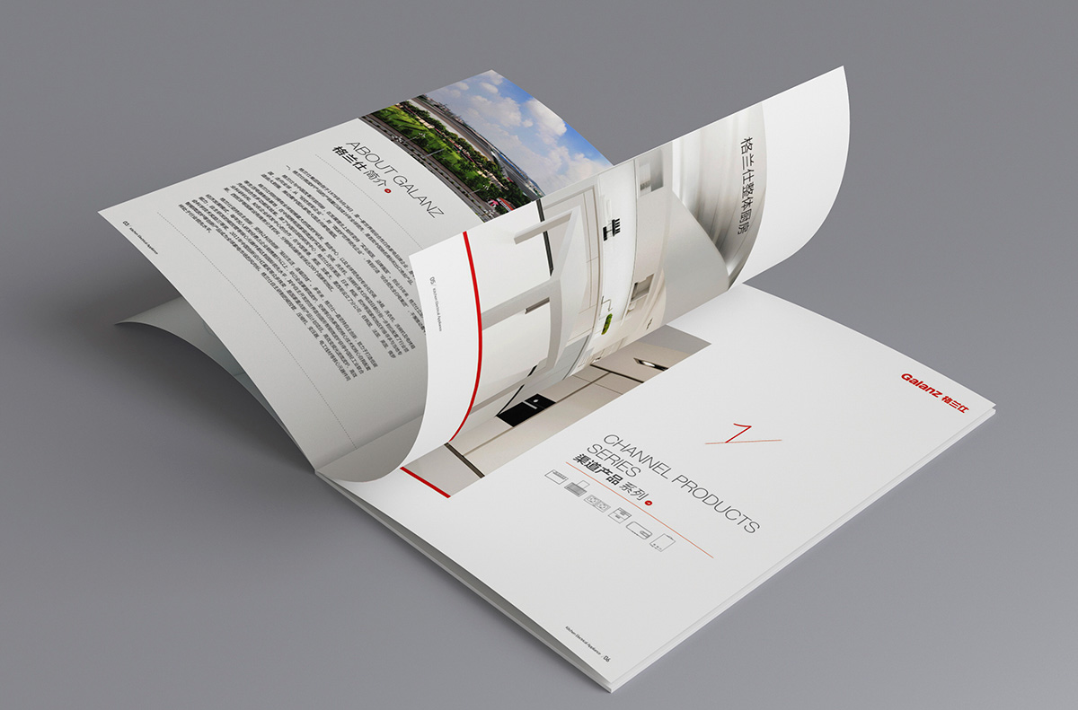 格兰仕品牌宣传画册设计/包装设计效果图9